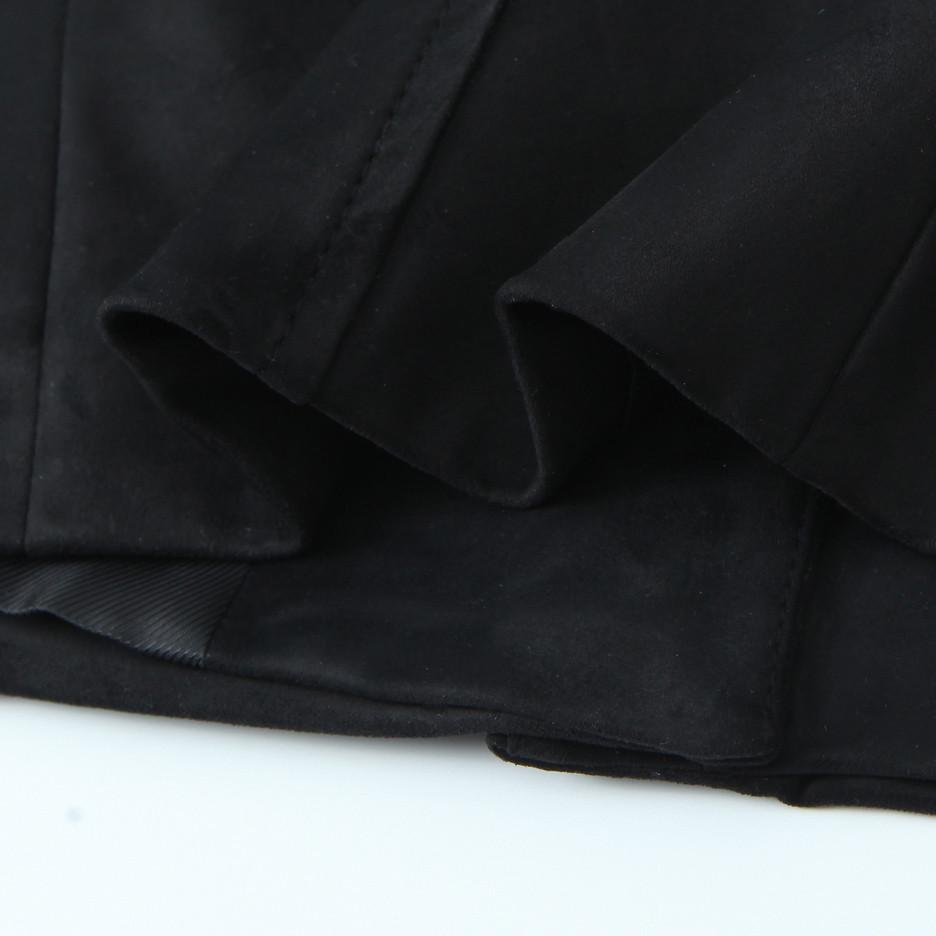 Spring 2025 Women's Suede Textured Short Coat: Versatile, Casual, and Stylish