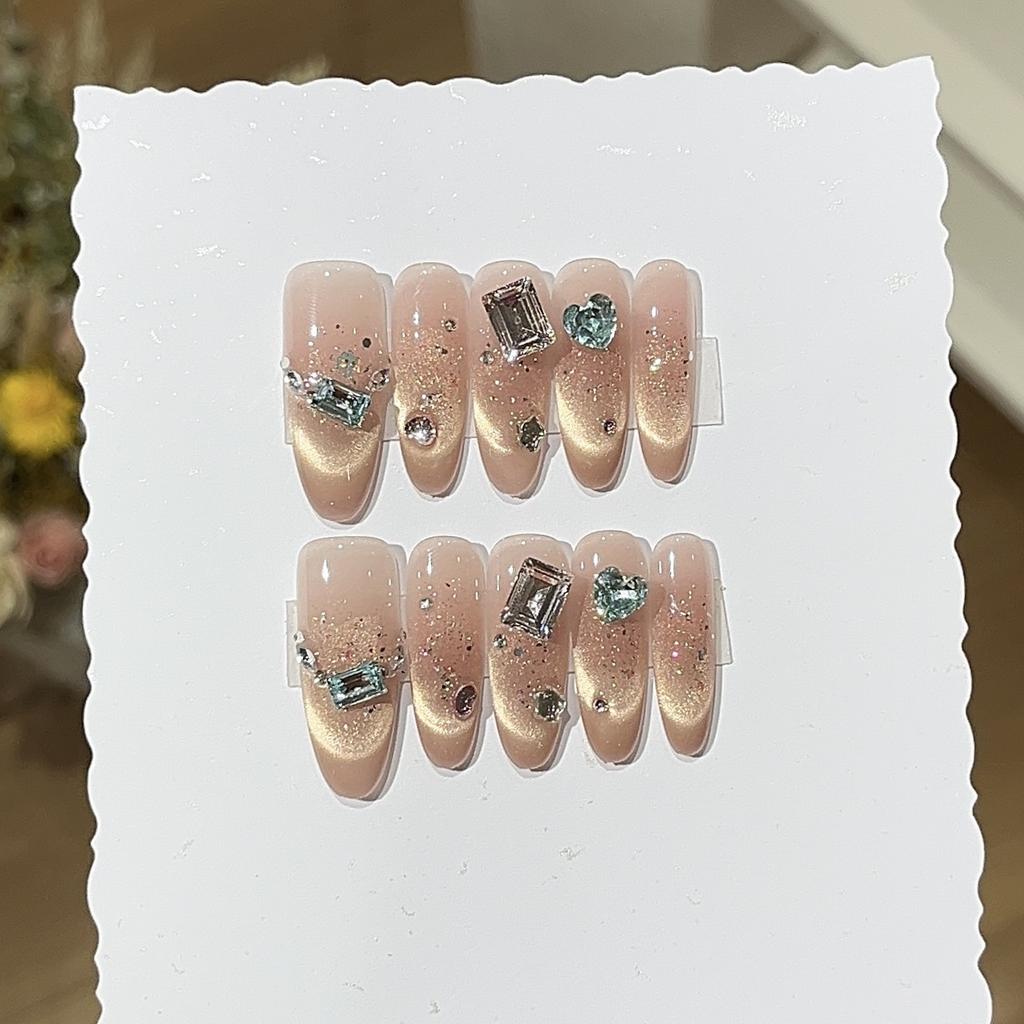 Magic Girl Oxygen Sense Thin Orange Tone Smile Cat Eye Girl Energy Sticker Wear Armor