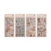 American Retro Nostalgic Stickers: High-Grade Waterproof PVC for Creative Journaling & Kids' Packs