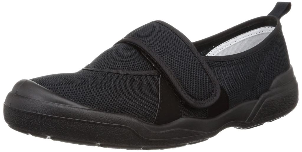 Moonstar School Adult Uwabaki Size 2E Shoes, 02, Black, 23.0 cm,