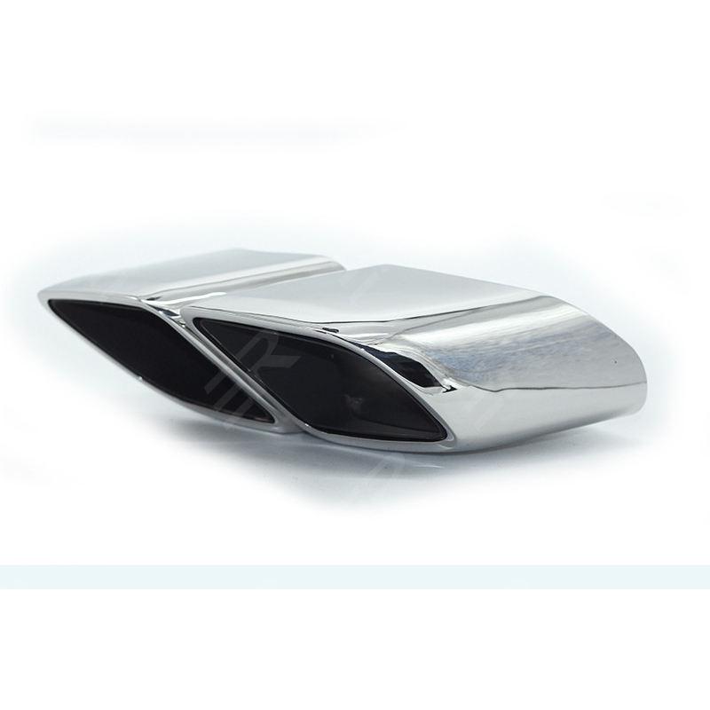 Stainless Steel Square Exhaust Muffler Upgrade for Porsche Panamera Car exhaust pipe