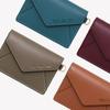 Matt Post Steen Leather Keyring Card Wallet Turquoise Blue