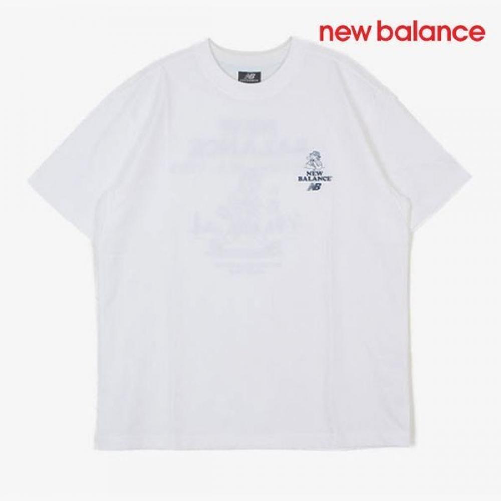 

New Balance Half Club Short Sleeve Tee E8 Nbnefco263 10 Uni Nb Boy M