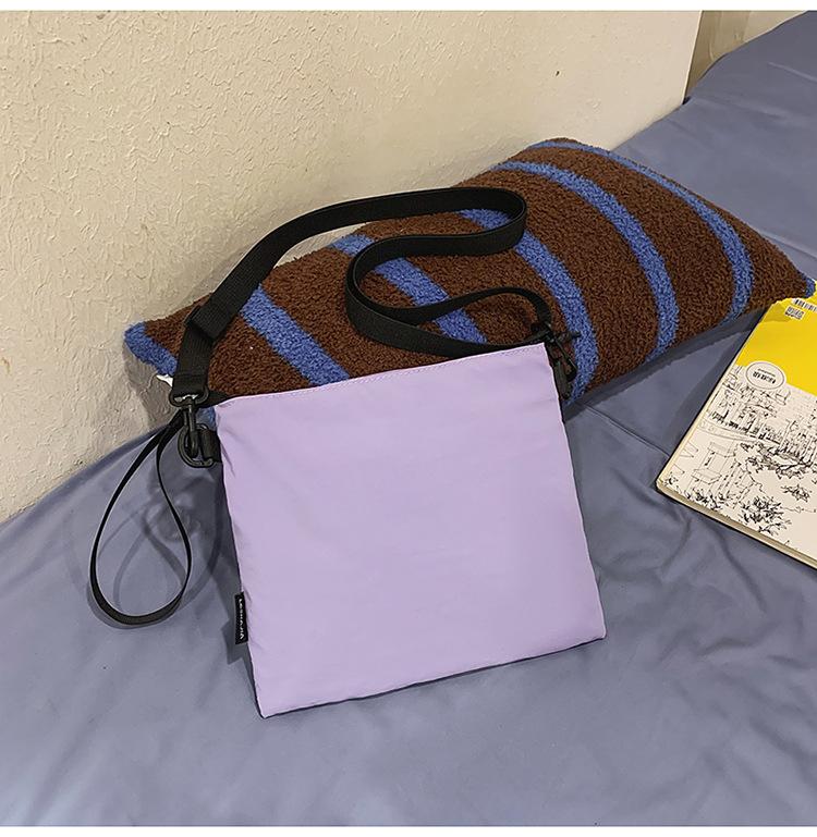 Brand new versatile envelope bag personalized outdoor handbag fashion tooling small satchel bag casual mobile phone bag