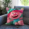 Anime Trolls Cushion Cover Comfortable Reversible Pillow Cover Ideal for Car Sofa Bedroom & Beyond
