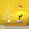 Christmas Tree Wall Stickers Letter Vinyl Wall Decal Creative Wall Sticker Removable Art Wall Paper For Bedroom Living Room 