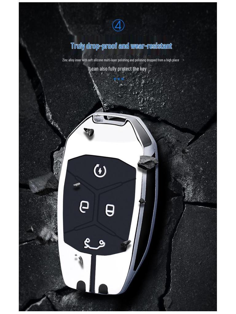 Lynk & Co 03 Car Key Case - Creative 2021 Model with Keychain for 01, 03, 05, 06
