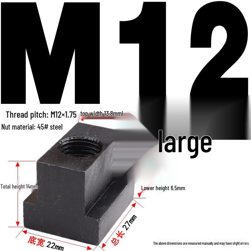 Kangfei 45# Steel T-Nut for M6-M20 Bolts