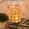 ColorfylCoco Cosmetic Storage Makeup Brush Case Brush Stand Crystal Brush Holder Makeup Brush Holder Cylindrical Pen Holder Silver Crystal Makeup