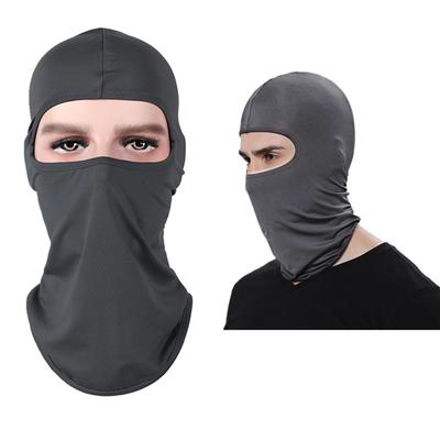 Balaclava de Lycra para Proteção do Pescoço em Motociclismo, Ciclismo, Esqui, Máscara Facial Completa Quente para Uso ao Ar Livre