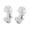 Elegant Clear Bead Earrings for Women Simple Design Lightweight and Comfortable Perfect for Daily Wear or Special Occasions