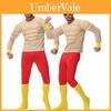 Halloween Costume With Polyester Fabric Funny Muscle Suit For Party Dress Up