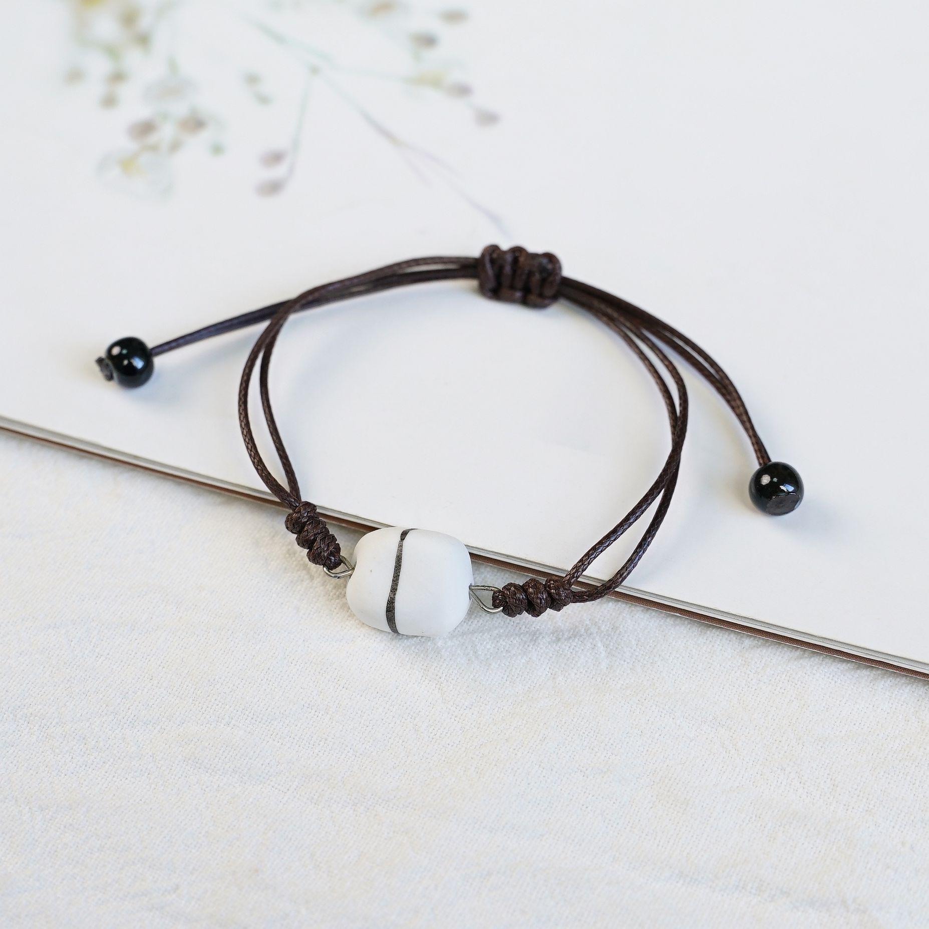 Цзиндэчжэнь креативный расписной браслет ретро мужской набор украшений этнический стиль мультяшное украшение браслет