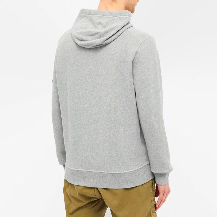 Stone Island Classic Hoodie Melange Grey Men Tops 731564120-V0M64
