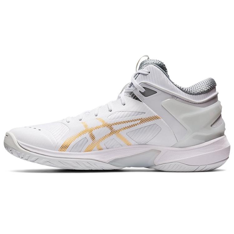 

New Asics Gel Burst 24 White Gold 1063A015-100 40.5