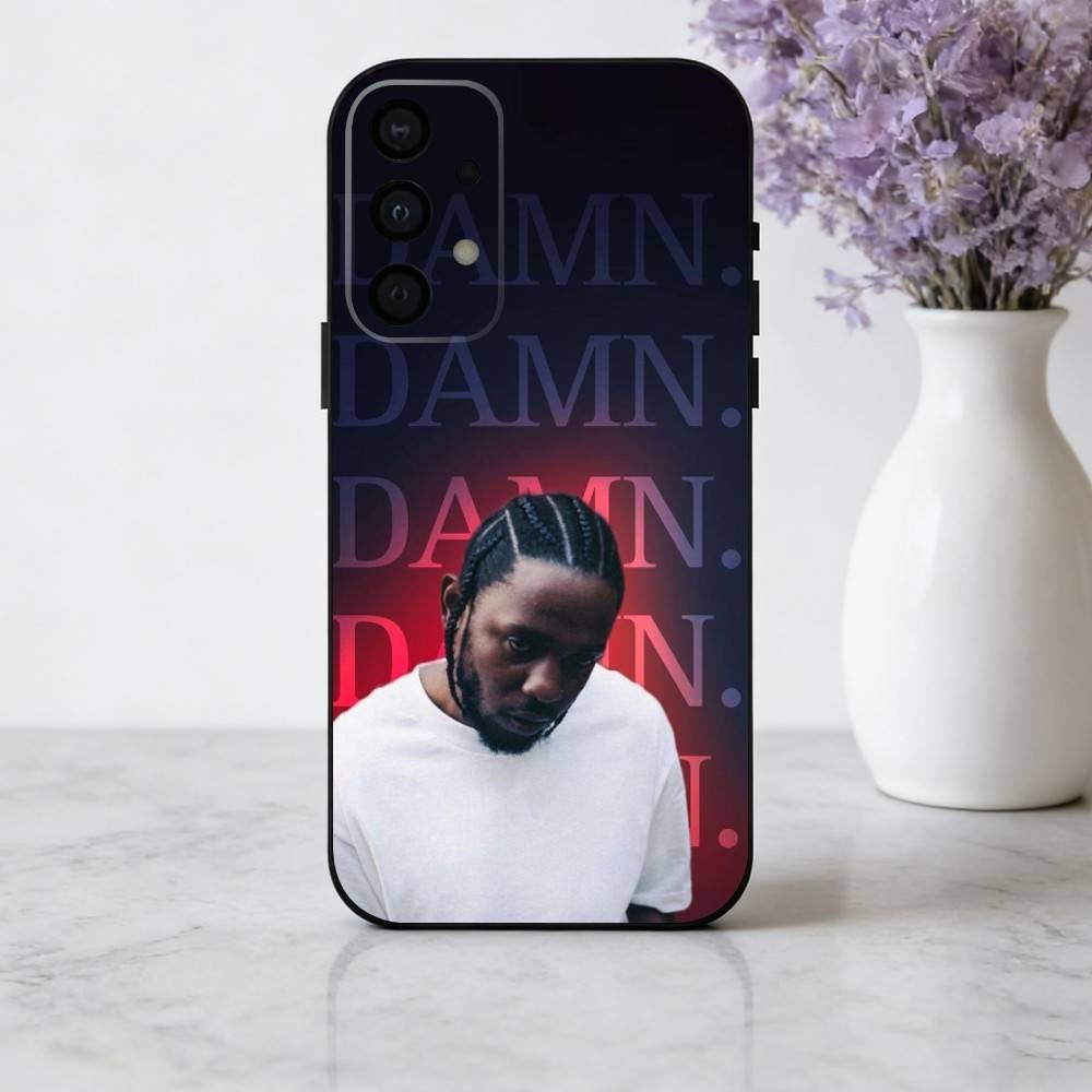 K-Kendrick-K Rapper L-Lamar-R Phone Case For Samsung Galaxy A73,A72,A71,A70,A53,A52,A51,Soft Silicone Black Cover