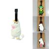 Moomin Anime Nilpferd Vogelscheuche PVC Weicher Kofferanhänger für Reisen und Packen
