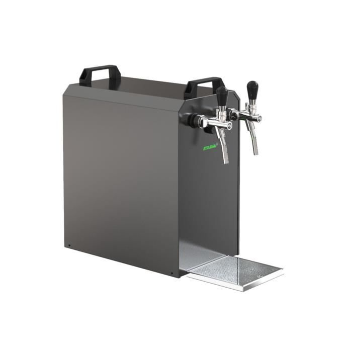 Tireuse à bière - ICH-ZAPFE.DE - STREAM 80K - 2 lignes - 5 litres - Gris