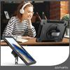 Pancerne Etui Z Uchwytem 4smarts Rugged  Case Grip Do Samsung Galaxy Tab S10 Lite / S10 FE / S9 FE / S9 / S8 / S7 Czarny