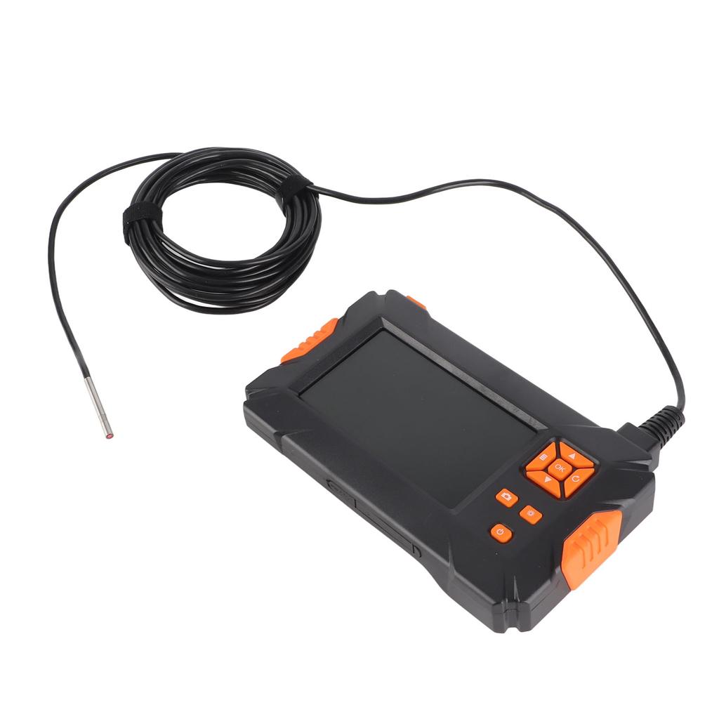 Endoscope Camera 4.3in LCD Display 5m Cable 360 degrees  Rotation 3.9mm Lens Borescope for Maintenance