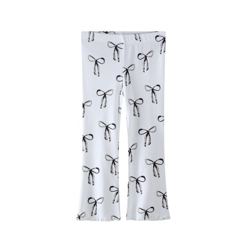 

Autumn Women s Flared Knit Pants for Home & Outerwear 6T, height 110-120