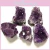 Geodo de Quartzo Ametista Natural Agregado de Cristais Druzy Decoração Curativa Espécime
