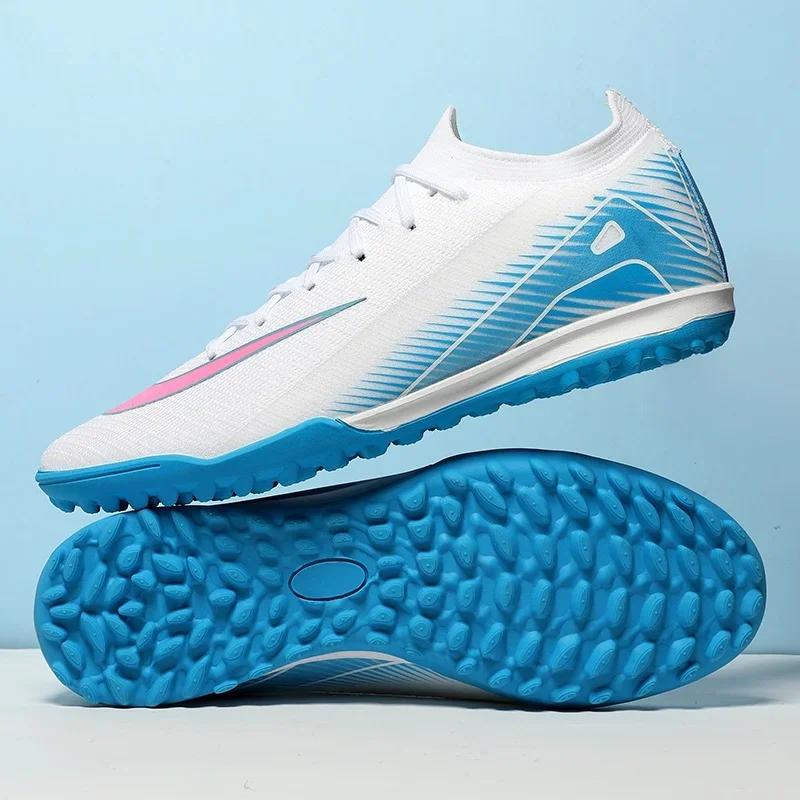 New Men Soccer Shoes Grass Outdoor Sport Non-Slip Professional Football Boots Training Shoes Match Sneakers Ultralight Unisex
