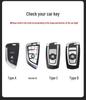 BMW Schlüsselabdeckung & Tasche für 3er, 5er, 7er Serie und X1, X3, X4, X5, X6, X7 - Unisex