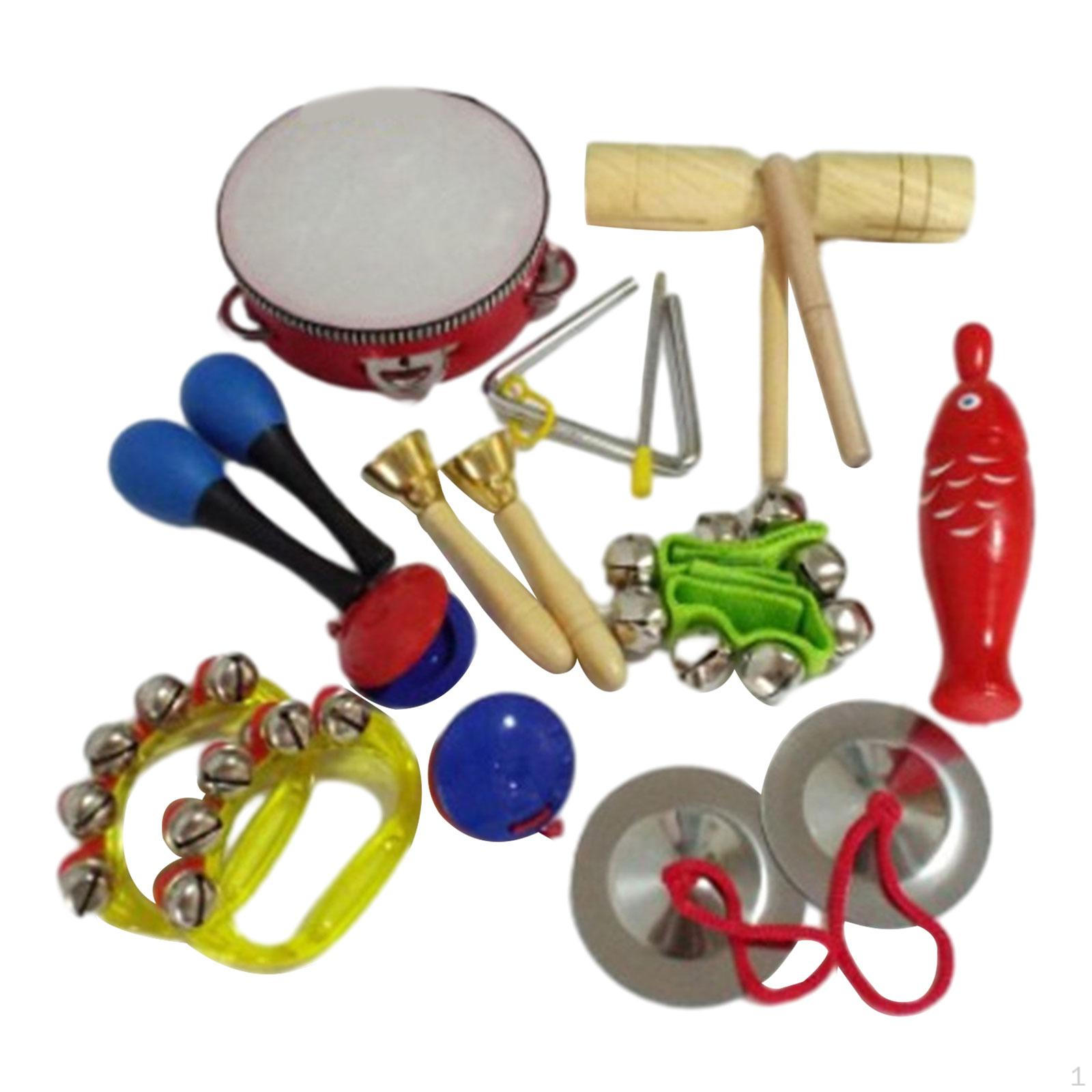 

Креативный набор ударных инструментов Монтессори для детей 10 pieces