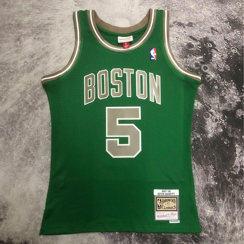 MN hot-pressed 0708 Celtic retro jersey Pierce Garnett Ray Allen embroidered jersey