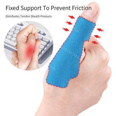 Precut Thumb Support Tape Elastic Kinesiology Tape Thumb Pain Relief Arthritis Tendonitis Fixed Support Anti Friction Bandage