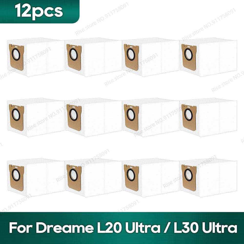 Fit For Dreame Bot L20 Ultra / L30 Ultra / X20 Pro Supplies Accessories Main Side Brush Mop Cloths Hepa Filter Dust Bags Parts