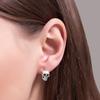 Gothic Style Copper Piercing Halloween Skull Head Ear Nail Stud Earring