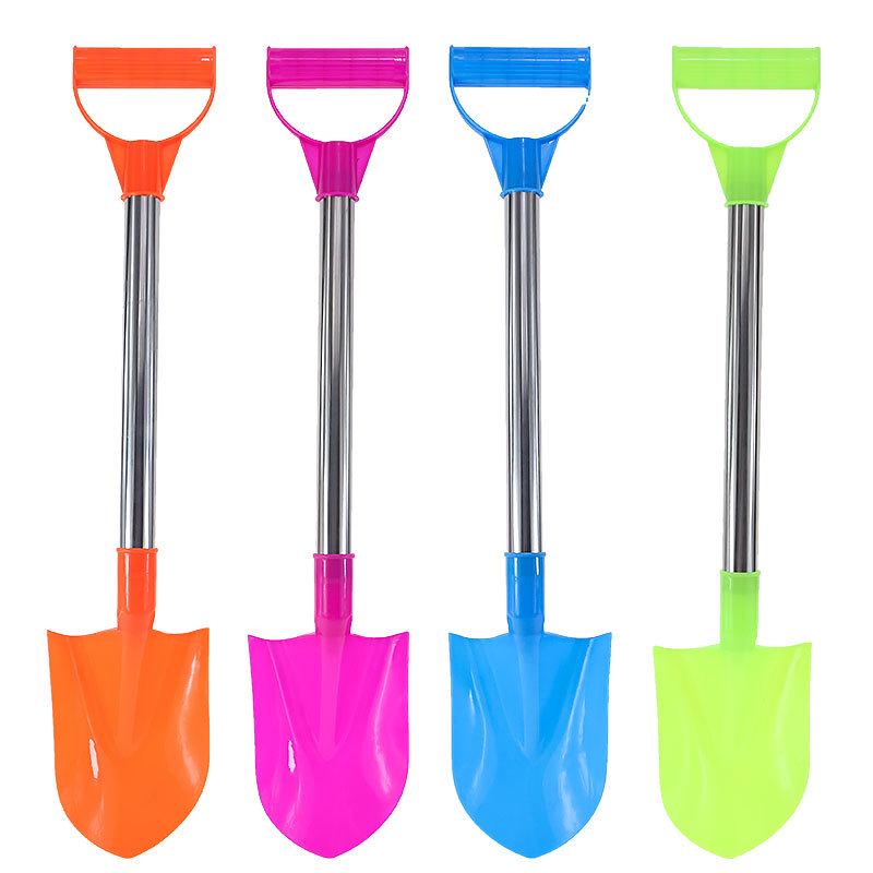 

64 см лопатка из нержавеющей стали для пляжа для детских игр в песке - популярная детская игрушка