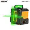Mini Portable Green Light Laser Level - 5-Line Auto Leveling, Strong Light, Fine Line Casting