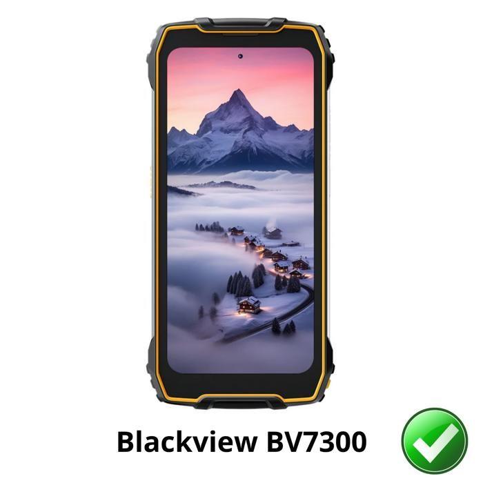 Displayschutz für Blackview BV7300 [2er-Pack] Schutzfolie aus Kunststoff Widerstandsfähig Ultradünn Phonillico®