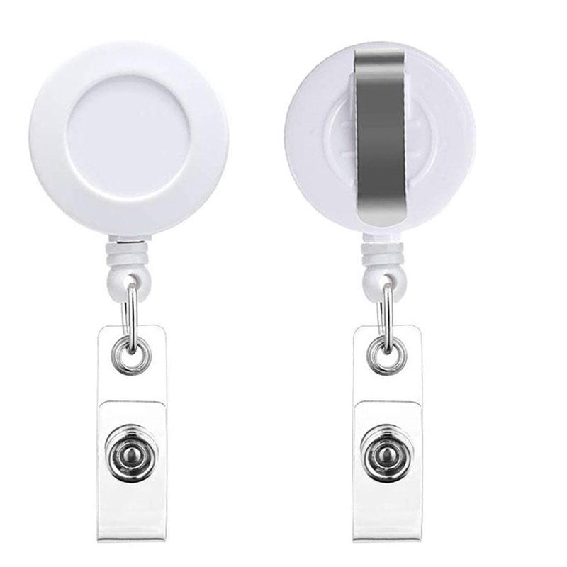 Id Badge Holder Retractable Badge Holder Retractable Id Pendant Badge Roulette Holder for Id Card Portagafetes