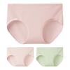 Youkeshu Women's Seamless 5A Antibacterial Cotton Briefs