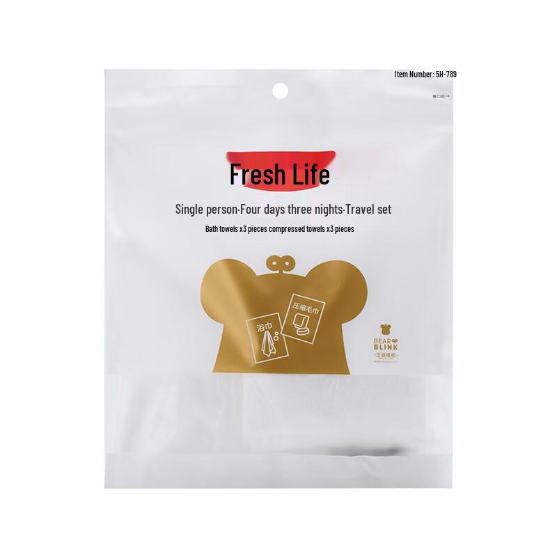 Eco-Friendly Disposable Travel Toiletry Kit