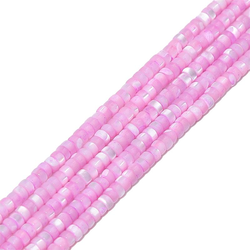 Přírodní barevné korálky z podkovovité mušle pro DIY náhrdelník, náramek, náušnice, výrobu šperků