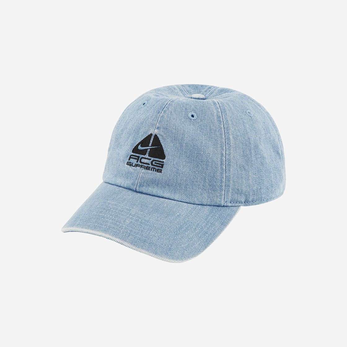 

Выбеленные синие кроссовки Supreme x Nike ACG Denim 6 22FW DQ7832-469