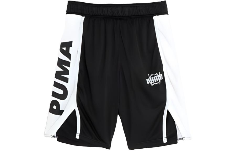 PUMA CURL Basketball Shorts Men s Black 530492-01 S(170/70A)