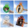 Crown Design Photo Frame Silicone Mold Non-Stick Oval/square/Love DIY Picture Frame Decorative Classical Epoxy Resin Mold