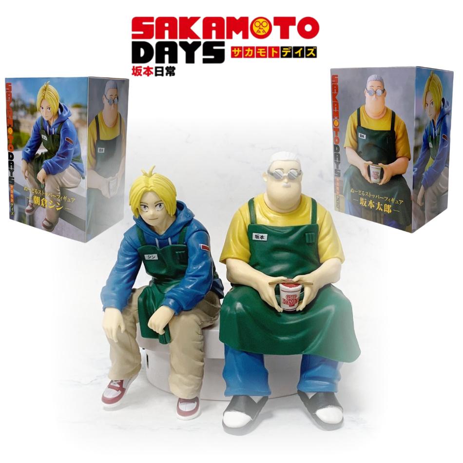 Anime SAKAMOTO DAYS Serie VS Figure Periferiche Taro Sakamoto Shin Asakura Action Figure in PVC Modello da Scrivania Ornamenti Giocattolo Regali