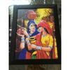 Paper Vastu Indian Village Scene Women Wall Art Painting, Multicolor, Indian Villlage, 13.0 X 22.0 Inches, Set of 3