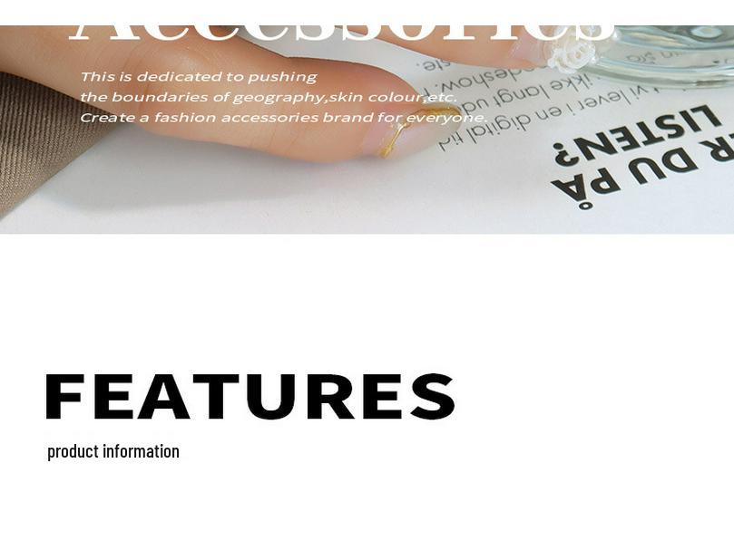 Square Sugar Multi-Layer Semicircle Copper Ring - European American Design, Women's Fashion Jewelry