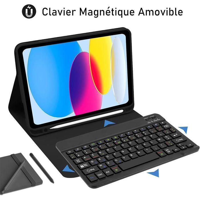 Keyboard Case - BOOLING - For iPad A16 - 11 Inch - PU Leather - Bluetooth - Stylus and Mouse Included
