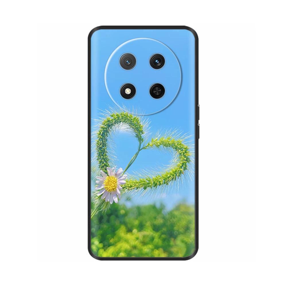 Für Honor Magic7 Lite 5G Hülle Blume Weiche Silikonhülle Für Coque Honor Magic7 Lite Hülle Magic 7 Handyhülle Magic7 Pro Schalen