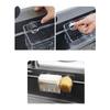 Sponge Holder With Suction Cup Sink Organizers Kitchen Storage Durable Plastic Drainage Holes Modern Design For Cleaning Tools