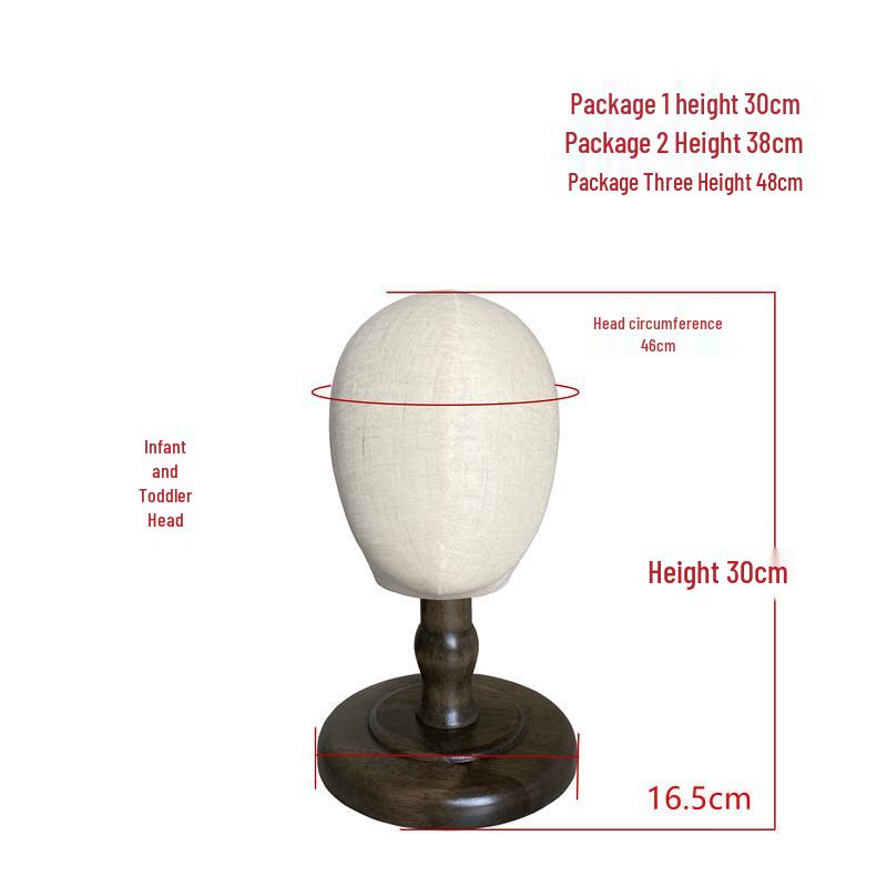 Hat and Wig Stand Model: Dummy Head Holder for Displaying Hats, Wigs, and Accessories